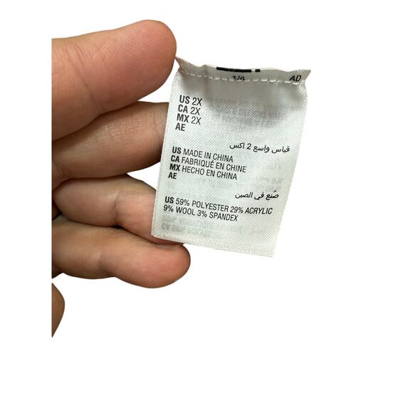 Macy's On 34th Plus Sweater sz 2X Soft Stretch NEW #G712 - Picture 7 of 7